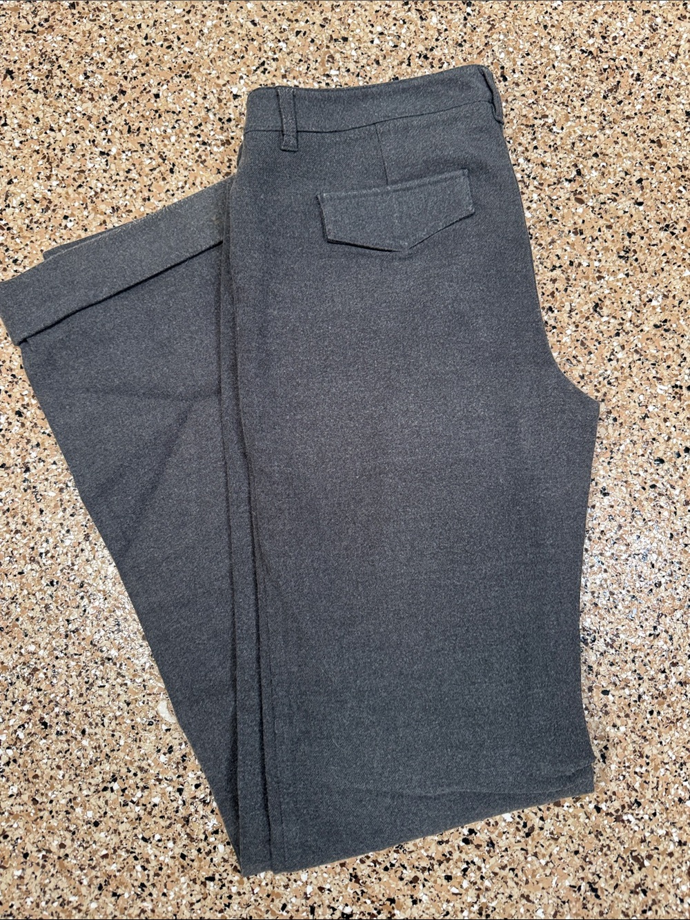 Y2K THICK CUFFED Express stretch 5/6 vintage from 2000’s gray pants RAD!